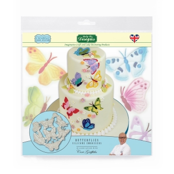 Silicone Embosser - Butterflies